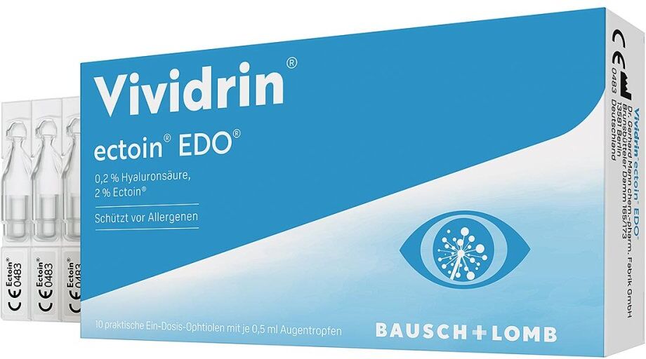 Vividrin ectoin EDO Augentropfen - allergisch gereizte Augen