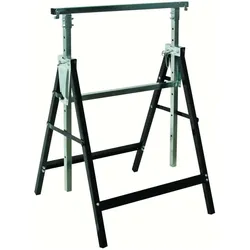 Toolland, Werkbank + Arbeitsbock, Metall-Schragen (68 cm, 58 cm)