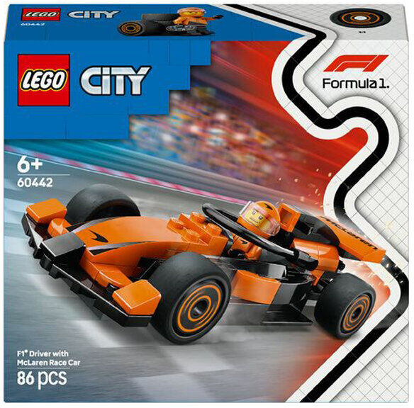 Lego PILOTO F1 CARRO 60442