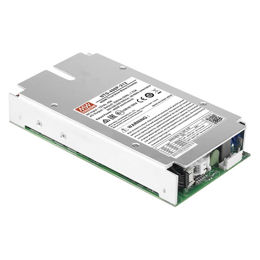 MeanWell NTS-400P-248 - Wechselrichter Sinus 400 W 48 V Schutzkontakt (NTS-400P-248)