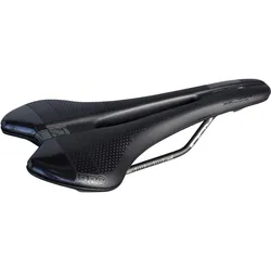Fahrradsattel Falcon Gel 152 mm Schwarz Edelstahl Gestell