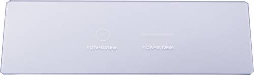 Bresser Optik Mikrometerskala 1/10 & 1/100mm 5916720 Mikroskop-Objektträger