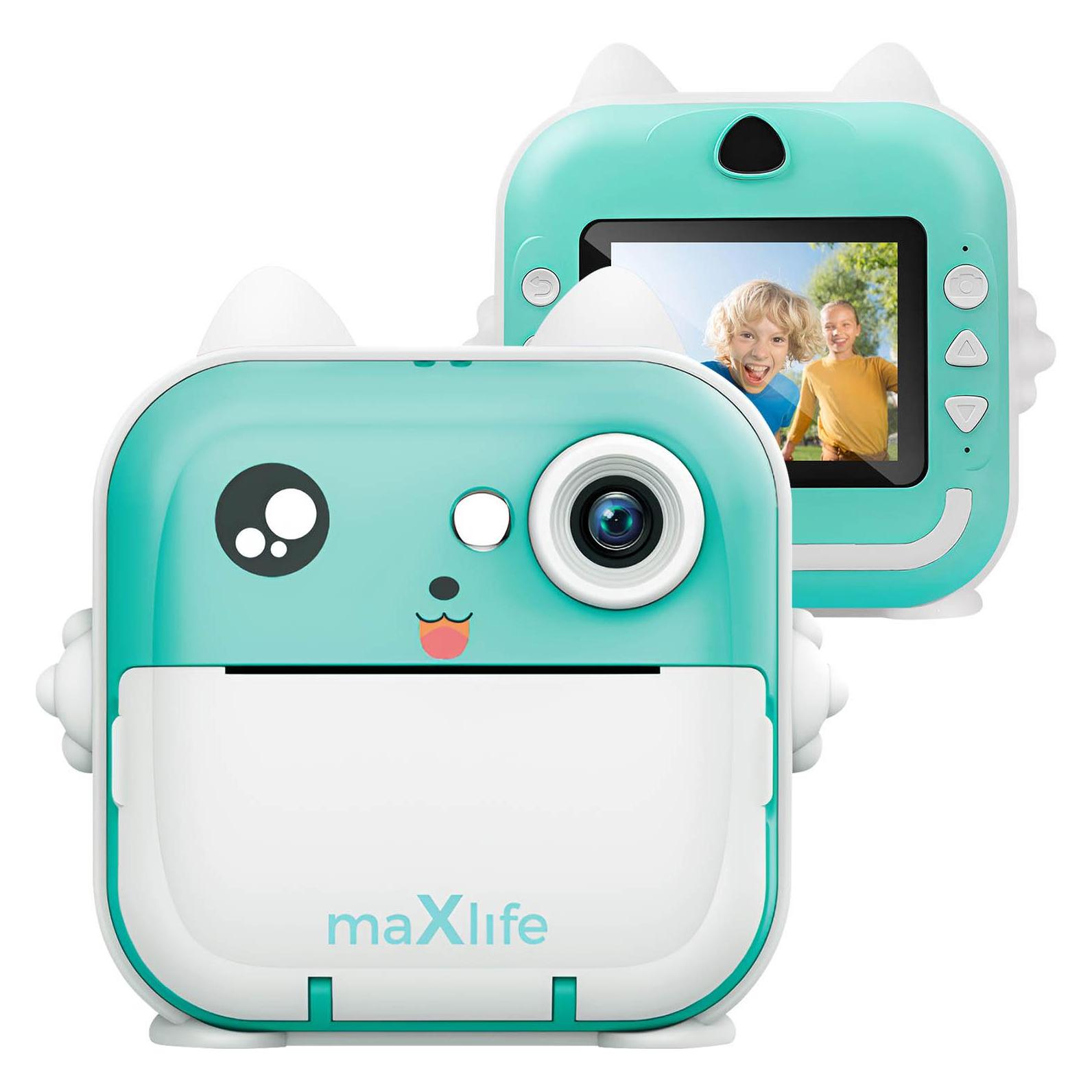 Maxlife Druckkamera MXPC-100 blau (MXPC-100)