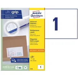 Avery, Etiketten, Universal-Etiketten