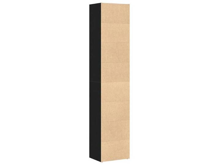 Bibliothèque Chêne noir 40x30x189 cm Bois d'ingénierie_2 ans garantie_56954