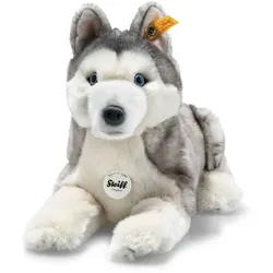 Steiff Bernie Husky grau/weiß liegend, 33 cm