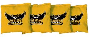 Skip's Garage Kennesaw State Yellow Cornhole Bags