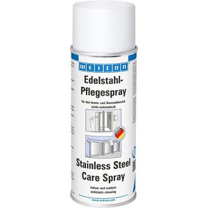 WEICON Edelstahlreiniger Edelstahl-Pflegespray, für Innen- & Außenbereich, antistatisch, 400ml