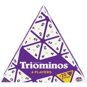 Goliath-Toys Domino 360725, Triominos 6 Players, ab 6 Jahre, 2-6 Spieler, 76 Steine