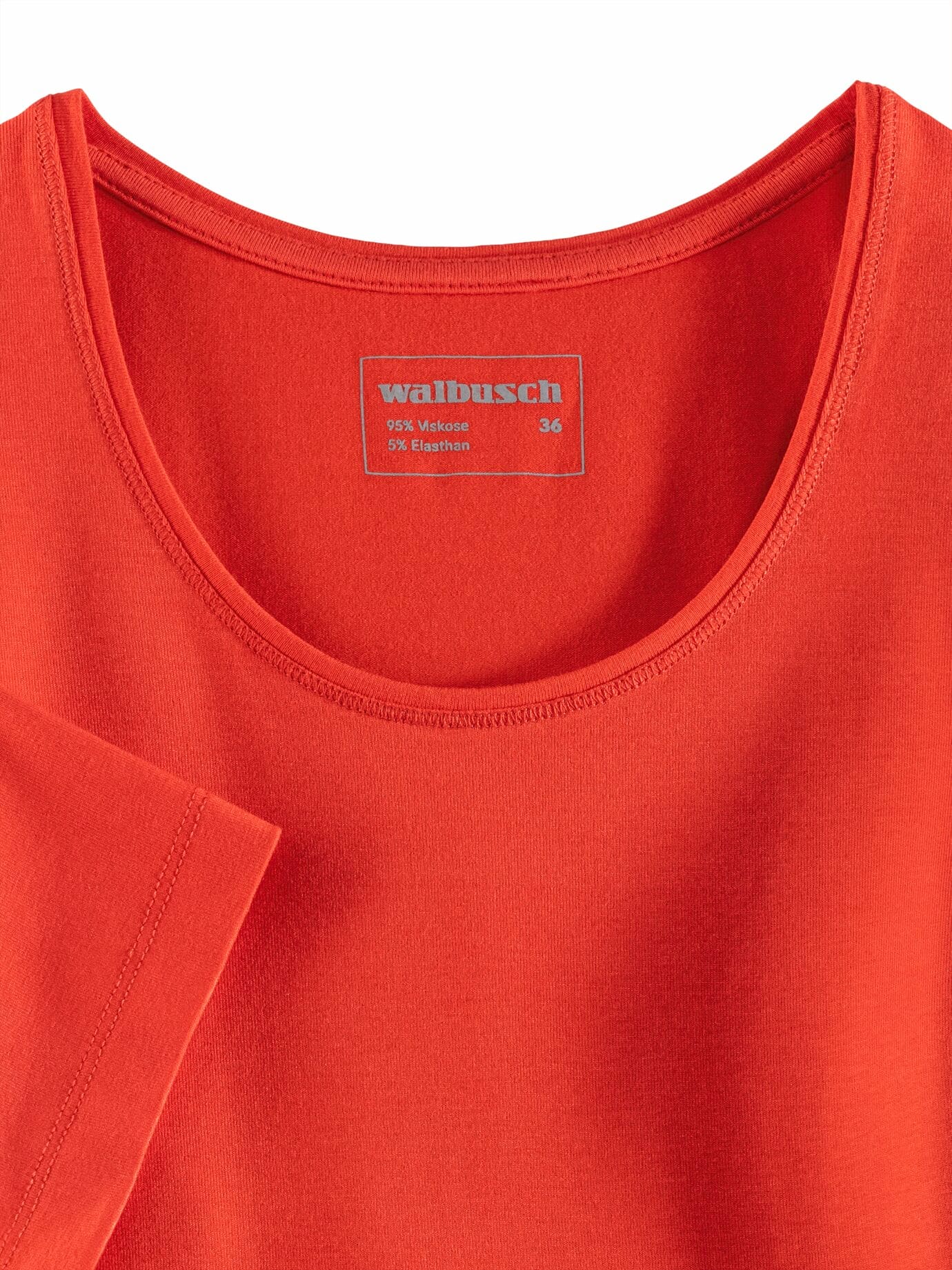Walbusch Viskose-Shirt, , Farbe Rot, 52/54, zart glänzende Viskose bequemer Schnitt Damen