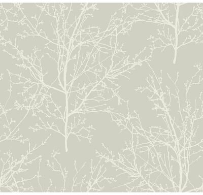 Seabrook Designs Piety Winter Branches Unpasted Wallpaper