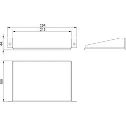 Enoc 10" Fachboden MHF 10150-S