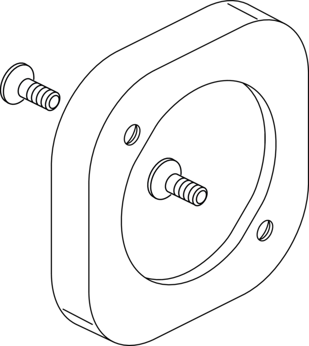 Ideal Standard mit Schraube, Chrom A860927AA