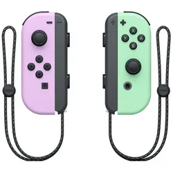 Nintendo Joy-Con Set Pastell-Lila/Grün (Switch), Gaming Controller, Grün, Violett