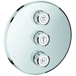 Grohe Grohtherm Smartcontrol Brausethermostat 29122000, chrom, 3-fach Unterputzventil