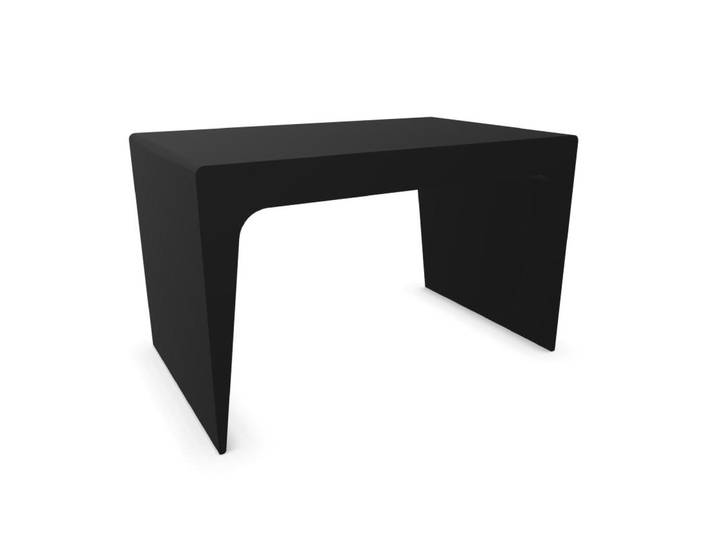 KRISTALIA table basse CU 65 cm (Noir - polyuréthane)