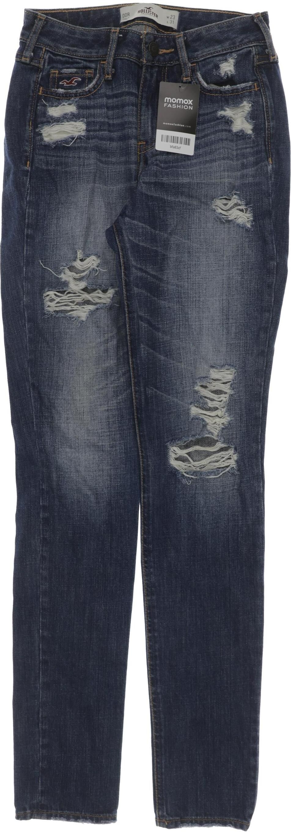 Hollister Damen Jeans, Blau, Gr. W23, Baumwolle - Second Hand