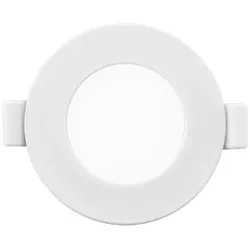 V-Tac 3w Mini Slim LED Panel Unterputz Lichtpanel Einbauleuchte Einbaulampe Deckenleuchte Rund Ø 85mm neutralweiß