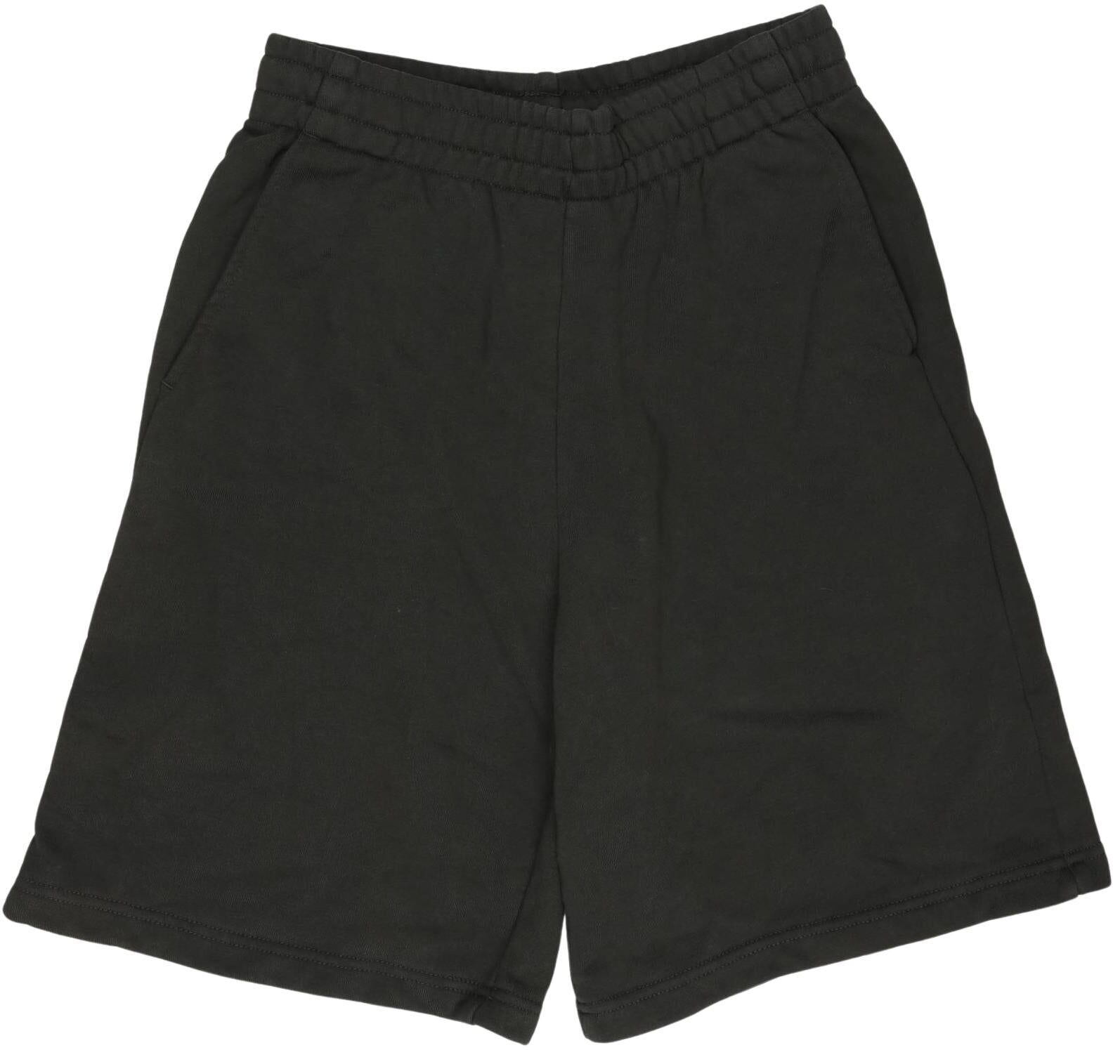 Weekday Herren Shorts, Schwarz, Gr. XS, Baumwolle - Second Hand
