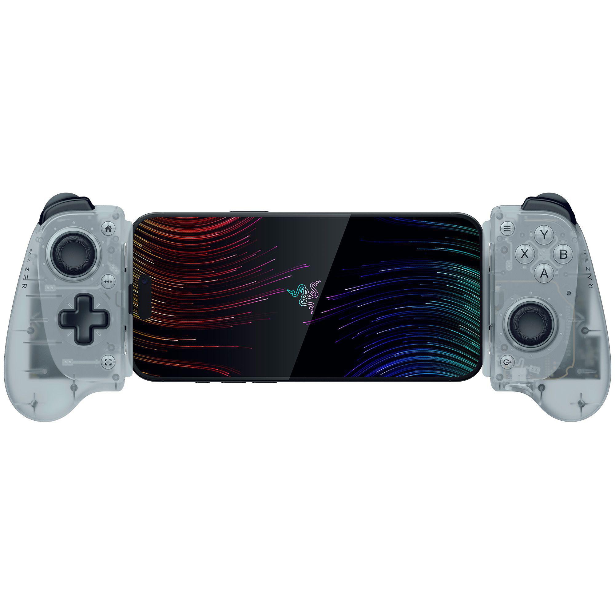 RAZER Kishi V3 Phantom White Edition USB-C Gaming Controller für/ab iPhone(s) 15 & Android Smartphones