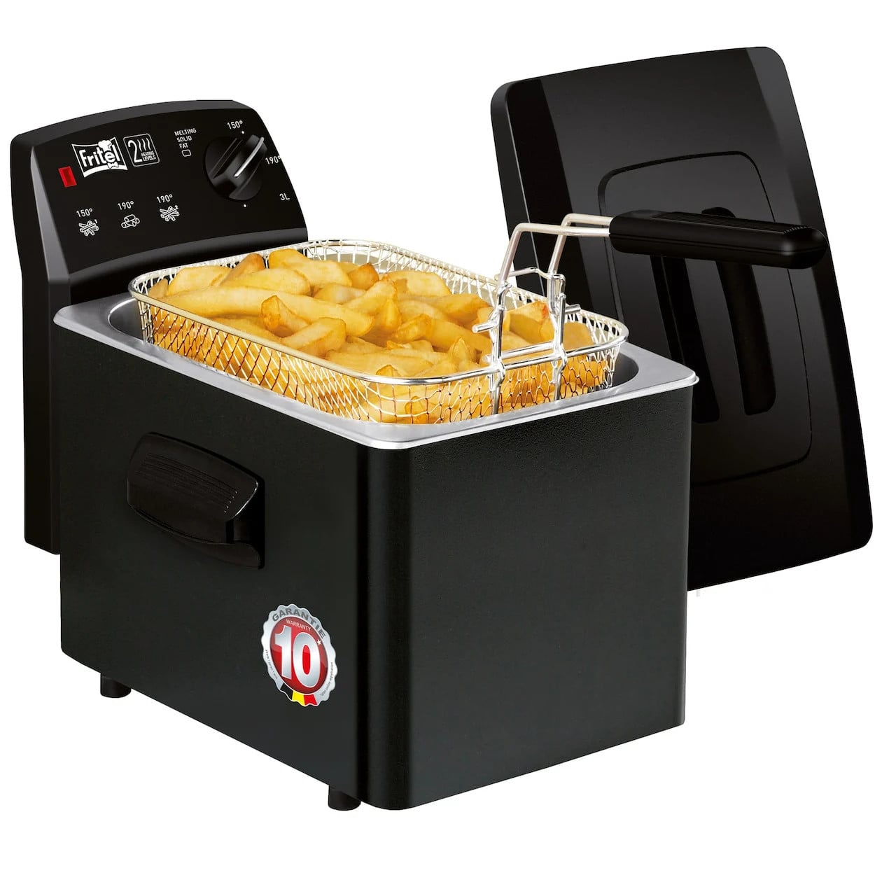 Fritel SW 1451 Friteuse, 3 liter, Zwart