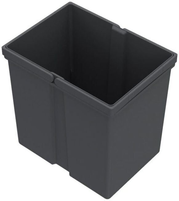 Hettich Système poubelle seau 17l, AvanTech You Pull 9279392 plastique anthracite (9279392)