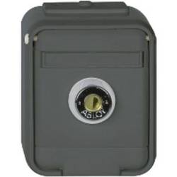 ELSO 455029 ELSO Steckdose gl abschließbar 455029 16A AquaTop licht/basaltgrau Steckdose 1 St.
