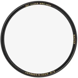 B+W UV-FILTER MRC nano MASTER 58mm (58 mm, UV-Filter), Objektivfilter, Schwarz