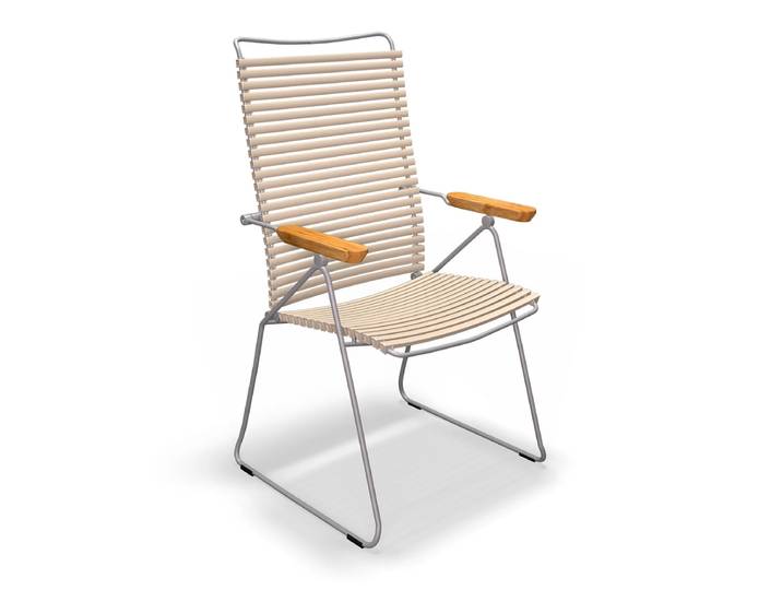 HOUE - CLICK Position Outdoor Armlehnstuhl, beige