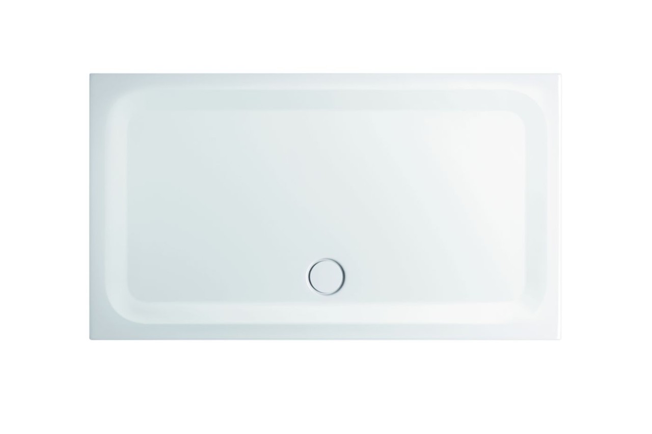 Bette Ultra Rechteck-Duschwanne 5951, 160x70x3,5 cm Smoke 403, 5951-403 5951-403