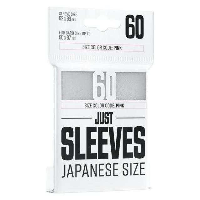 Gamegenic GGX10015ML - Just Hüllen - Japanisches Format, weiss (60 Hüllen) (GGX10015)