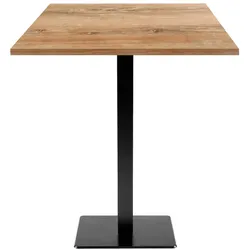 RestooTab - Stehtisch Milan 70x70cm Dekor Eiche slovene