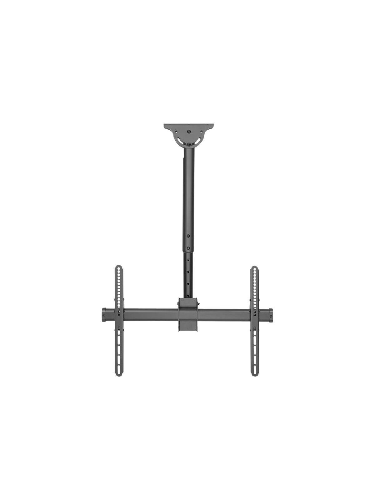 DIGITUS Universal TV Ceiling Mount with Telescopic Height-Adjustment - Max 50 kg - recommended for 70"
