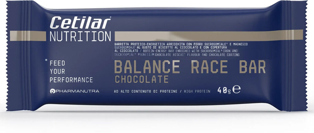 cetilar balance race bar chocolate 40 gr