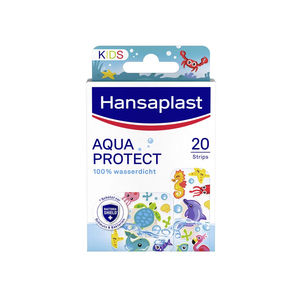 Hansaplast Kinder Pflasterstrips Aqua Protect 20 St Pflaster