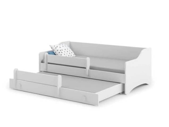 Tweepersoonsbed Eryk 160x80 met lade en matrassen