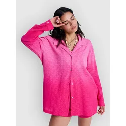 Roxy Ocean Gradient Shirt Kleid sangria sunset Gr. M