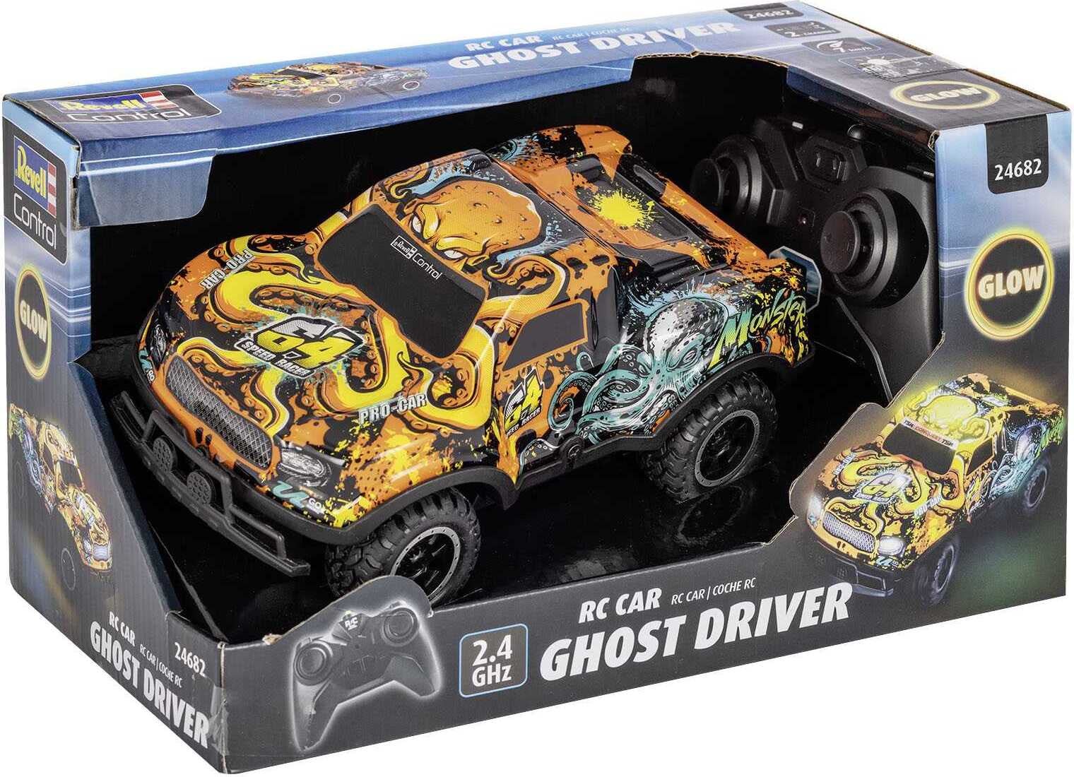 Revell RC-auto spookbestuurder oranje