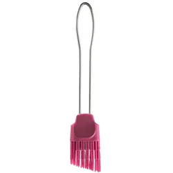 RBV BIRKMANN Birkmann Silikonpinsel Colour Splash, klein, Backpinsel, Silikonkopf mit Edelstahlgriff, Granita, 3 cm, 421882