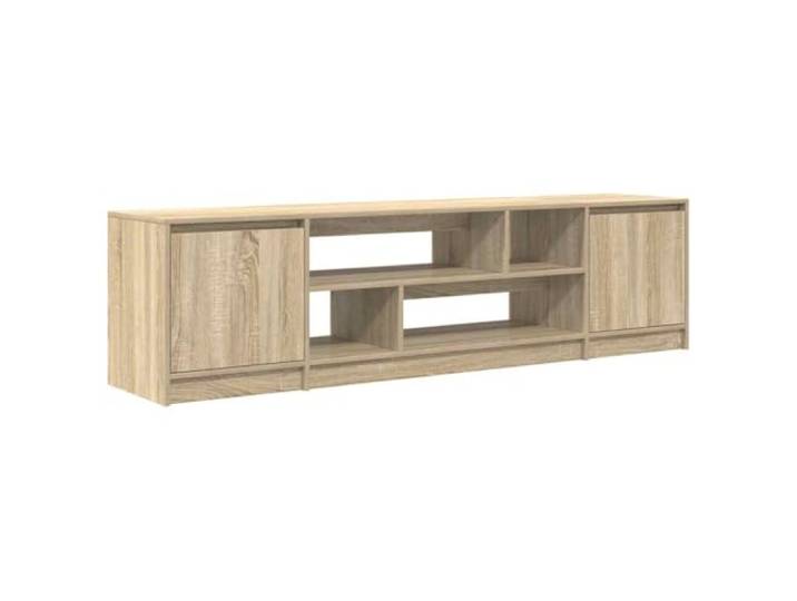 Makastle TV Schrank Sonoma-Eiche 188,5x41x50 cm Holzwerkstoff