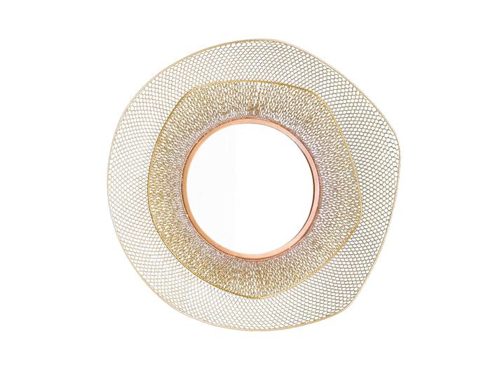 Oviala - Miroir en métal forme organique