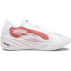 Puma, Unisex, Hallenschuhe, All-Pro NITRO Team (45), Weiss