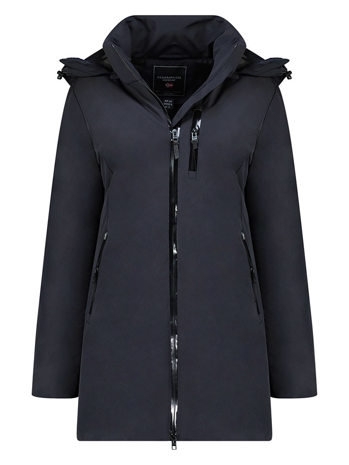 Geographical Norway Parka in Dunkelblau - S