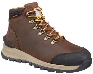 "Carhartt Gilmore 5"" WP Alloy Toe Work Hiker Boot - Mens 12 Brown Boot Medium"