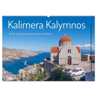 Kalimera Kalymnos (Wandkalender 2027 DIN A2 quer), CALVENDO Monatskalender