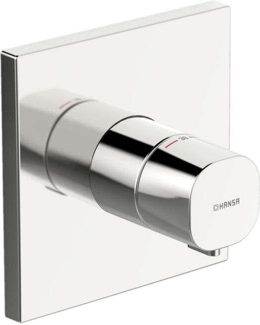 Hansa HANSABLUEBOX FE avec kit décoratif HANSALIVING Thermostat-Batt DN 15 chromé (81129573)