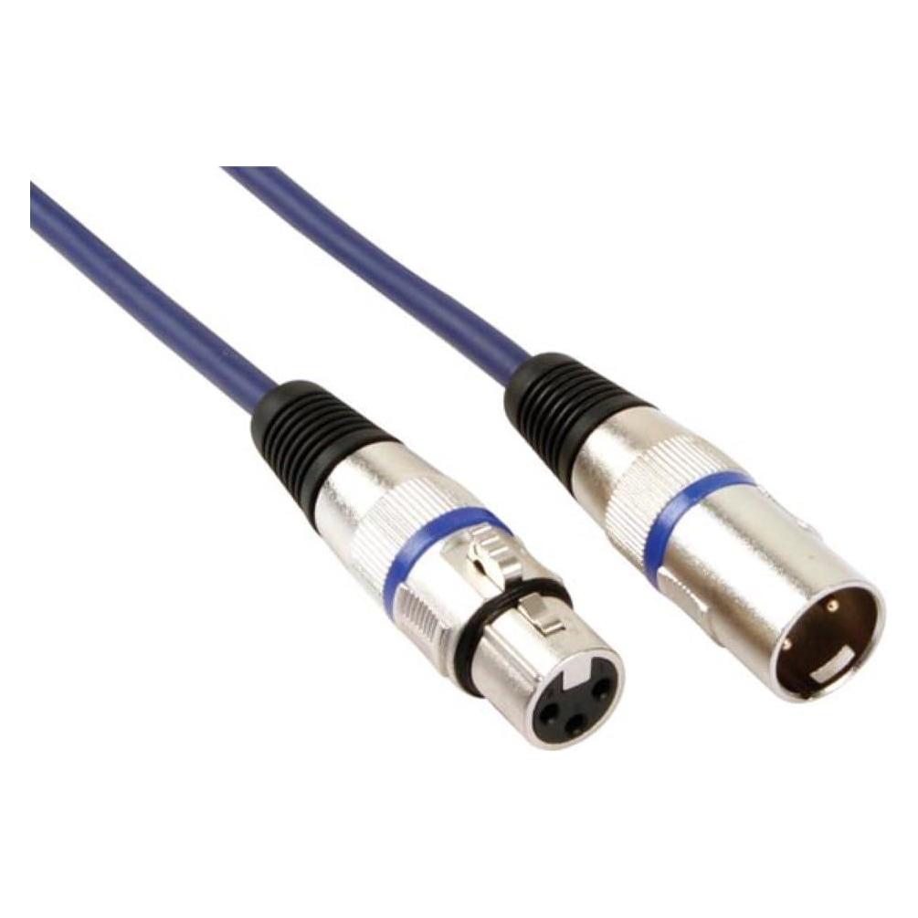 HQ Power PAC103 DMX-Kabel, 3-Polig (5m) (5 m, XLR Kabel) (PAC103)