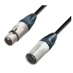DMX-Kabel Neutrik XLR-male auf XLR-female 20,0 m