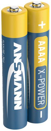 Ansmann X-Power Mini (AAAA)-Batterie Mini (AAAA) Alkali-Mangan 1.5V 2St.