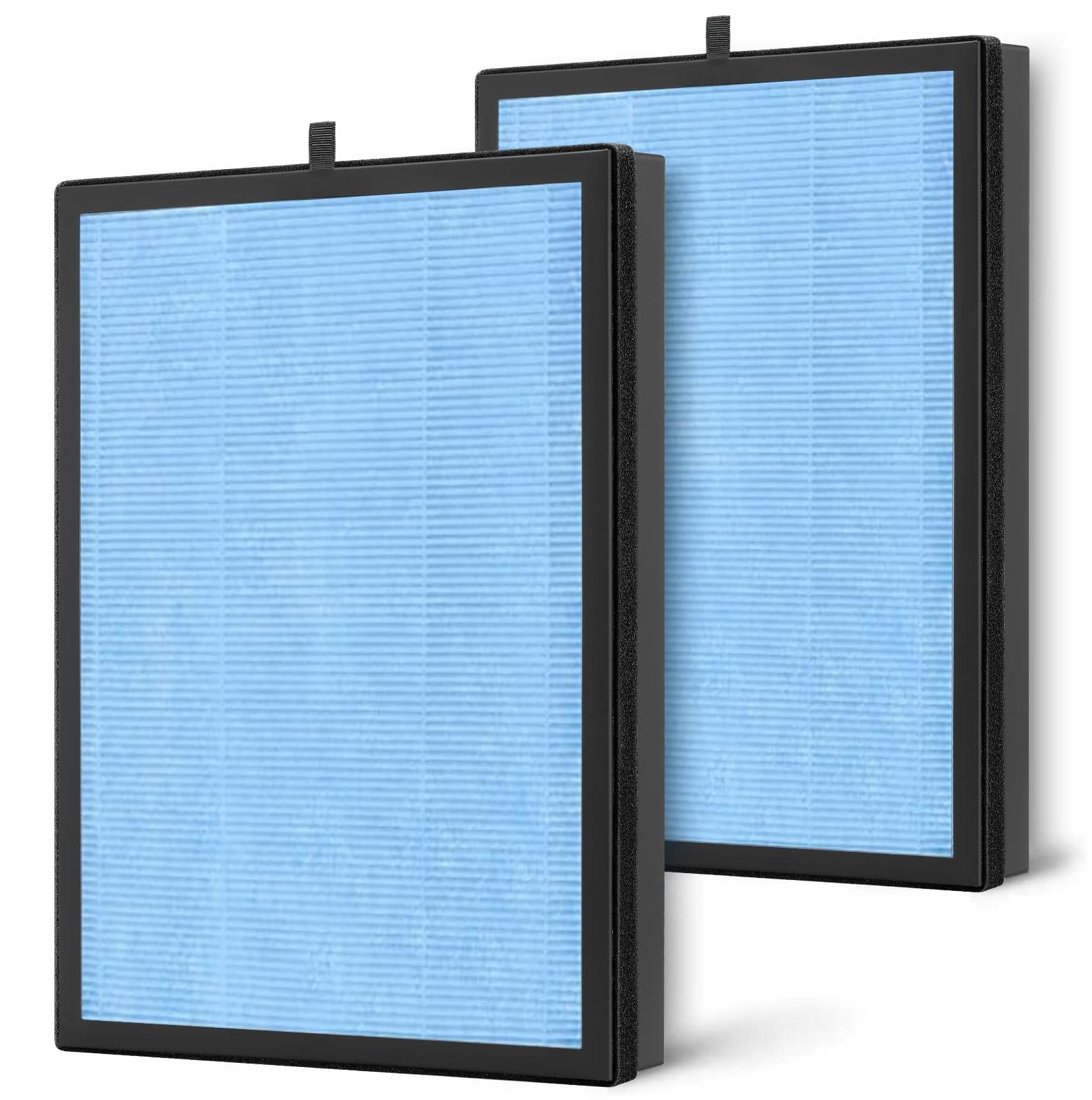 Set van 2 HEPA H13 vervangingsfilters voor luchtreinigers